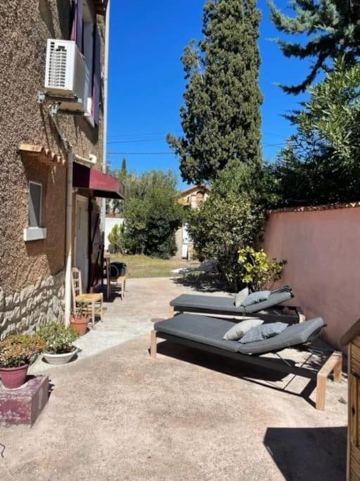 Chambres D'Ete Aux Lecques A 100 M De La Mer Saint-Cyr-sur-Mer Εξωτερικό φωτογραφία